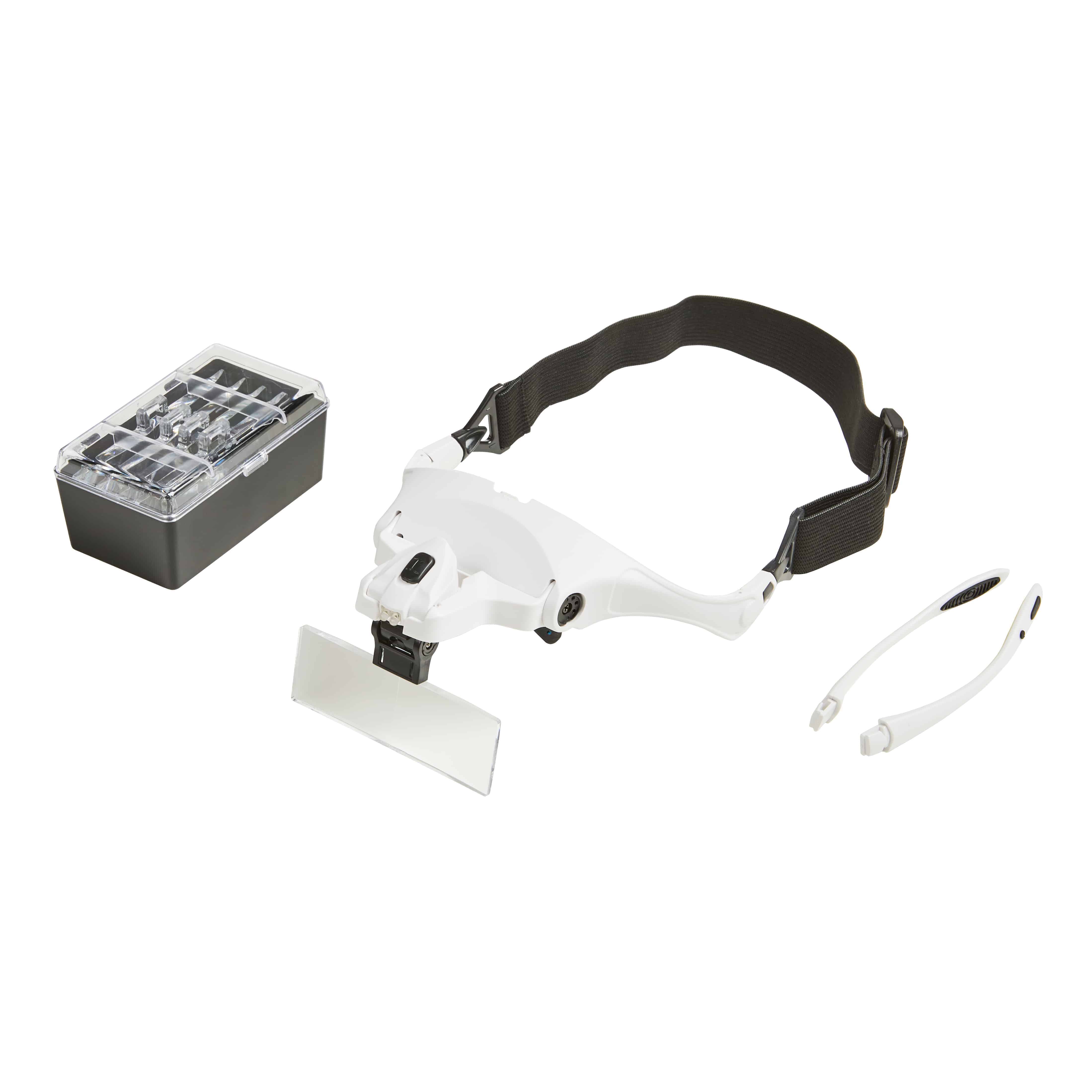Eyeglasses / magnifier with 2 LED